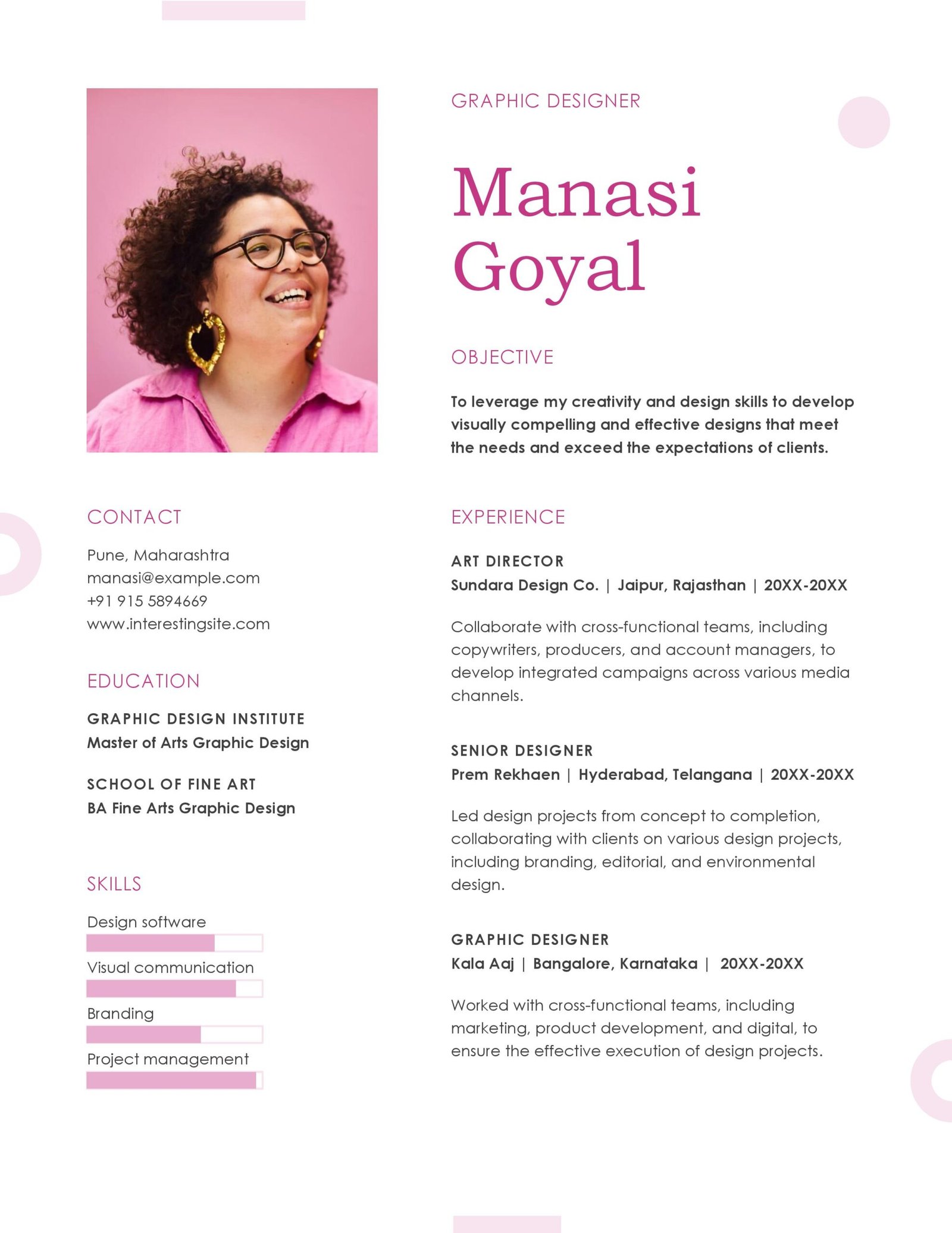 Modern chronological resume_04